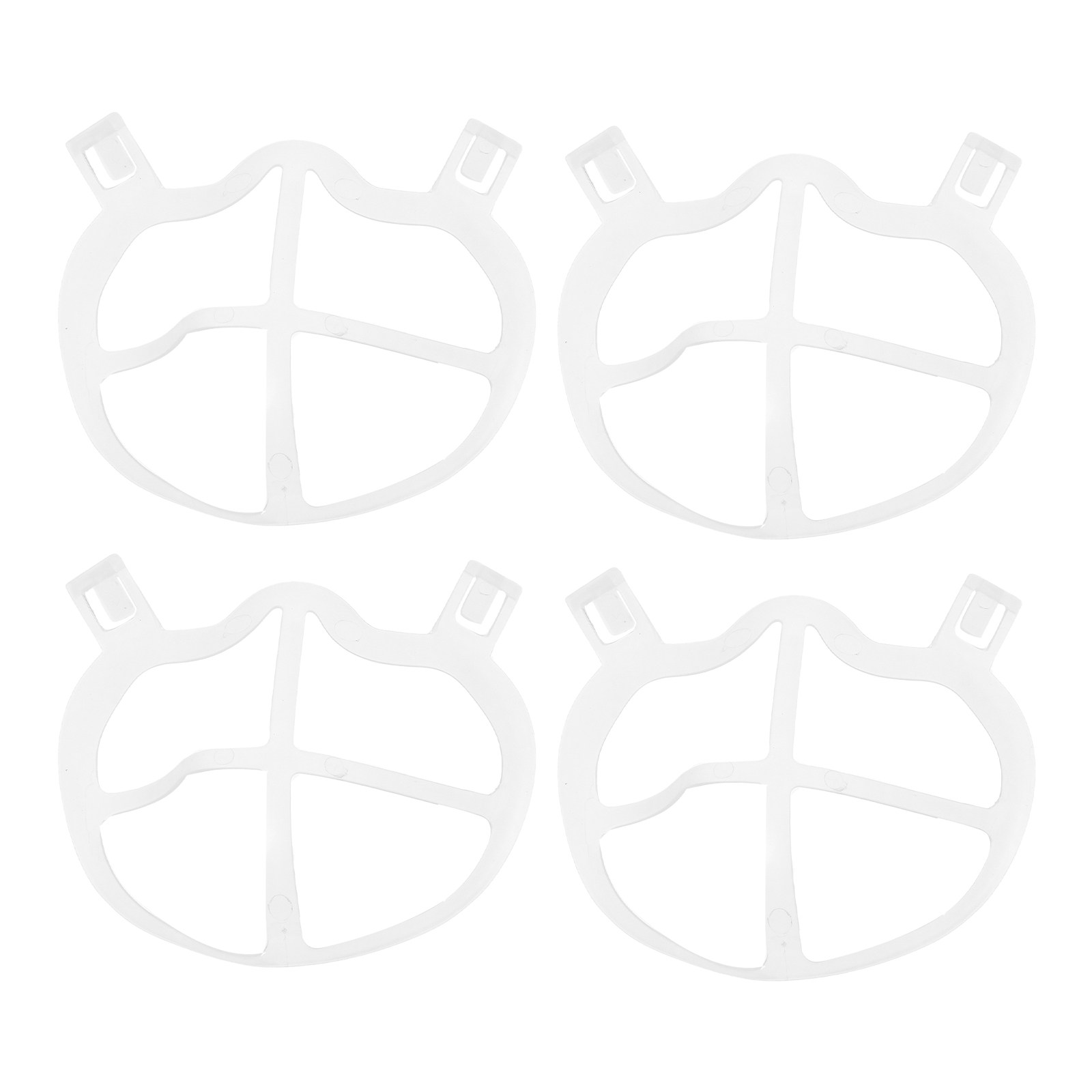 Silicone Mask Bracket - 10Pcs Lightweight Odorless Silicone Mask Inner