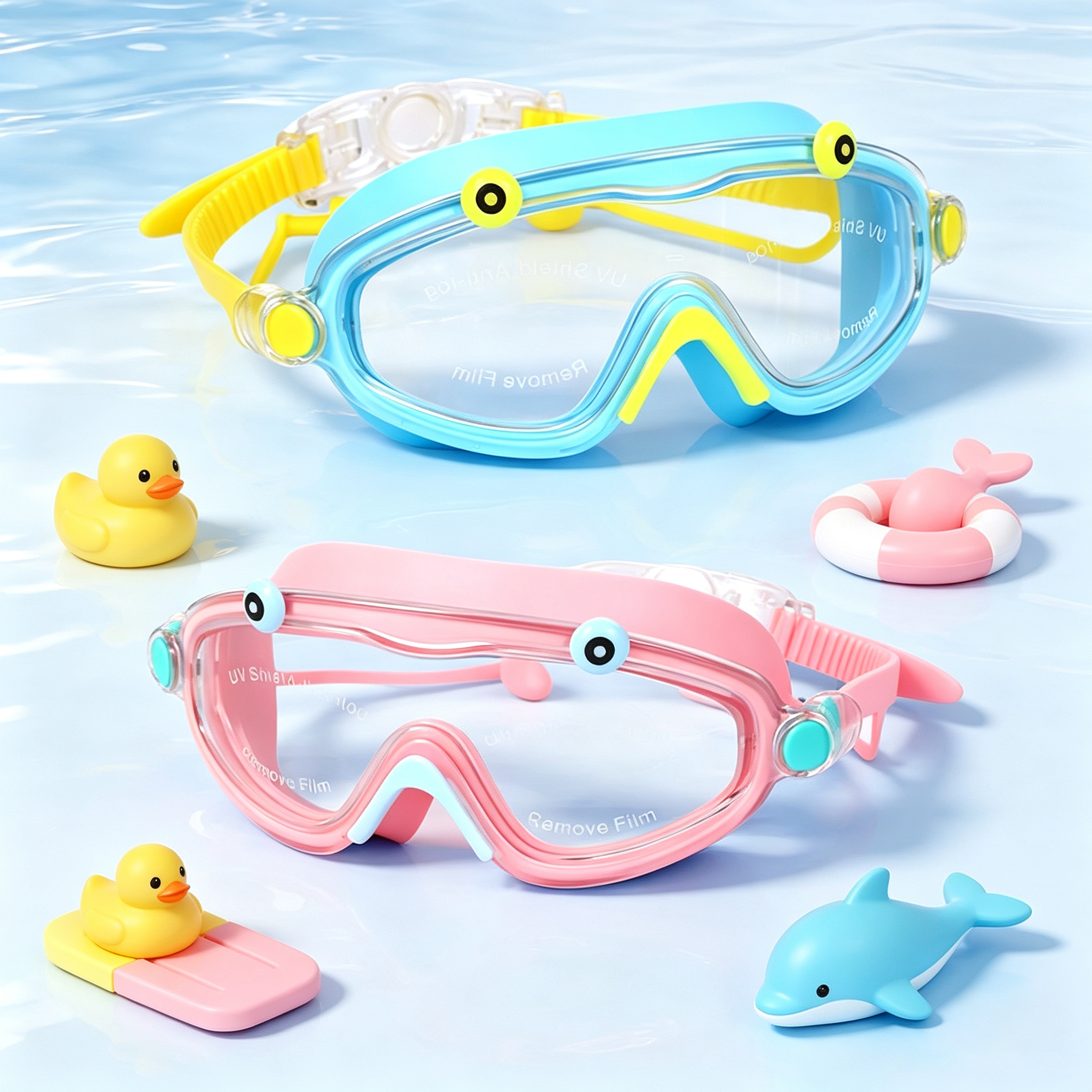 Anti Pollution Mask - Kids Swim Goggles Boys Girls Anti