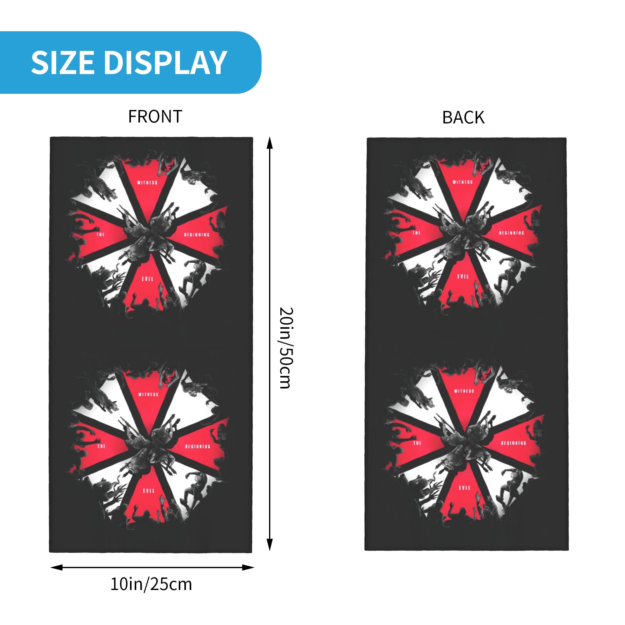 Umbrellas Corporations Residen - Neck Gaiter Face Cover avis et prix
