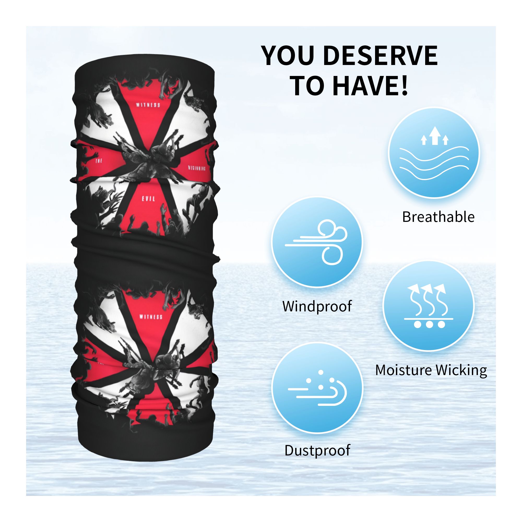 Umbrellas Corporations Residen - Neck Gaiter Face Cover avis et prix