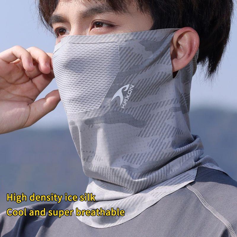 Ice Silk Summer Face Mask with - Sports Mask Breathable avis et prix