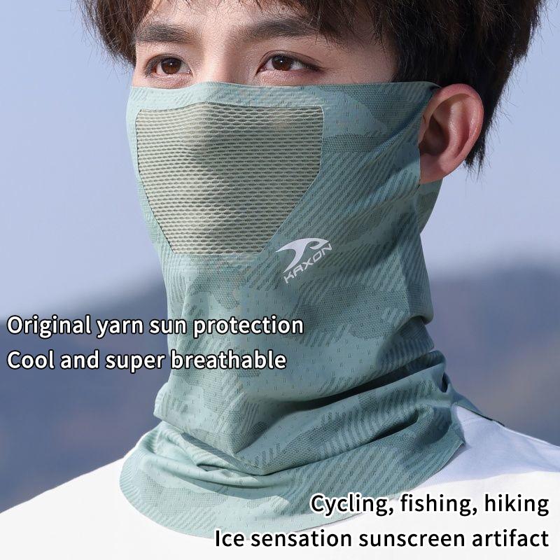 Ice Silk Summer Face Mask with - Sports Mask Breathable avis et prix