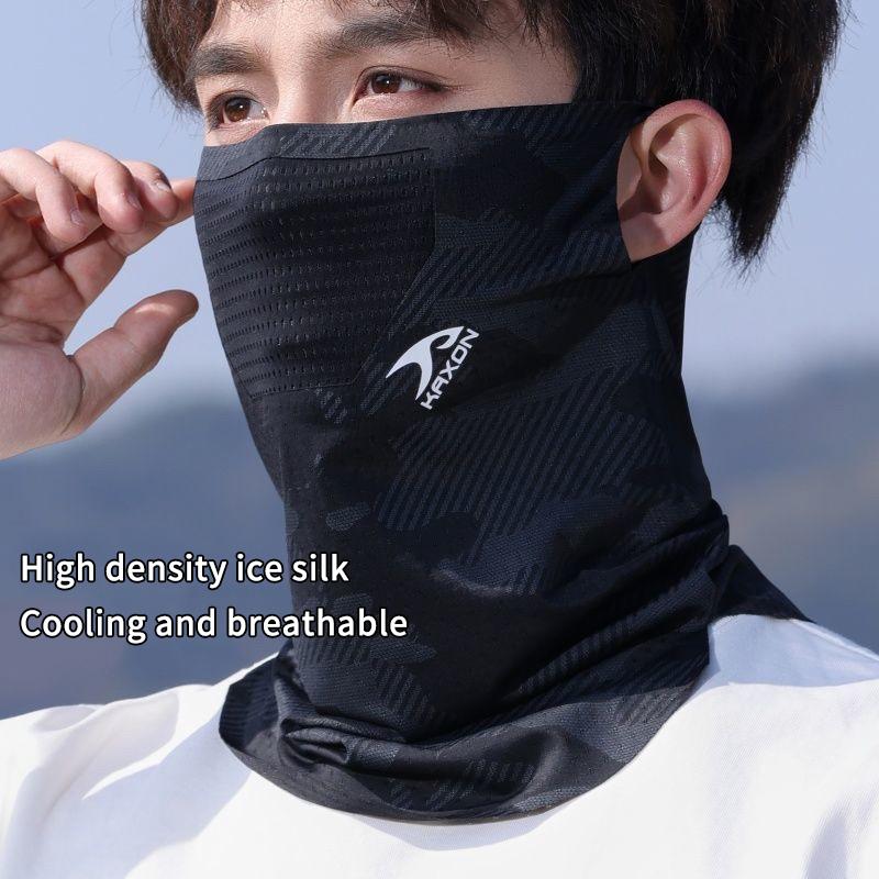 Ice Silk Summer Face Mask with - Sports Mask Breathable avis et prix