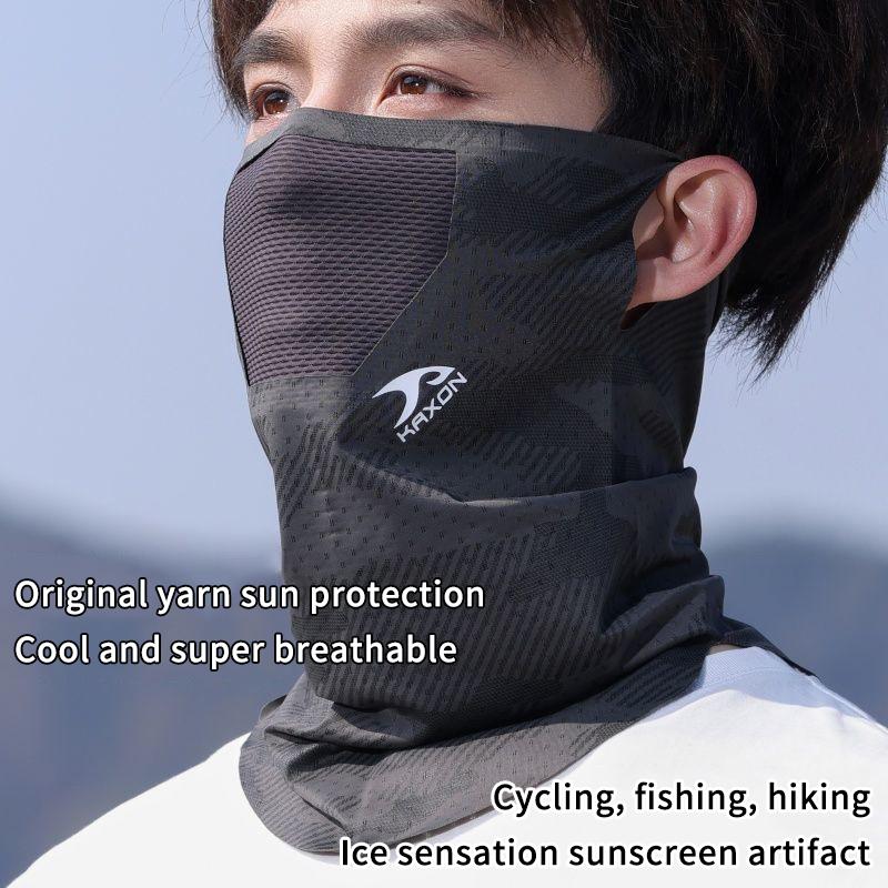 Ice Silk Summer Face Mask with - Sports Mask Breathable avis et prix