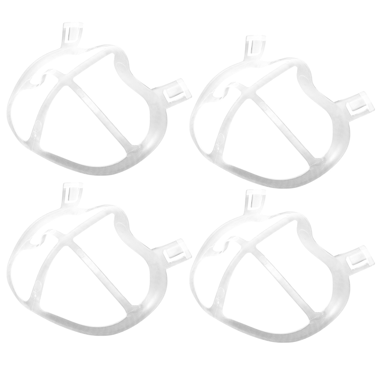 10Pcs Ultra-Thin Soft Silicone - Silicone Mask Bracket avis et prix