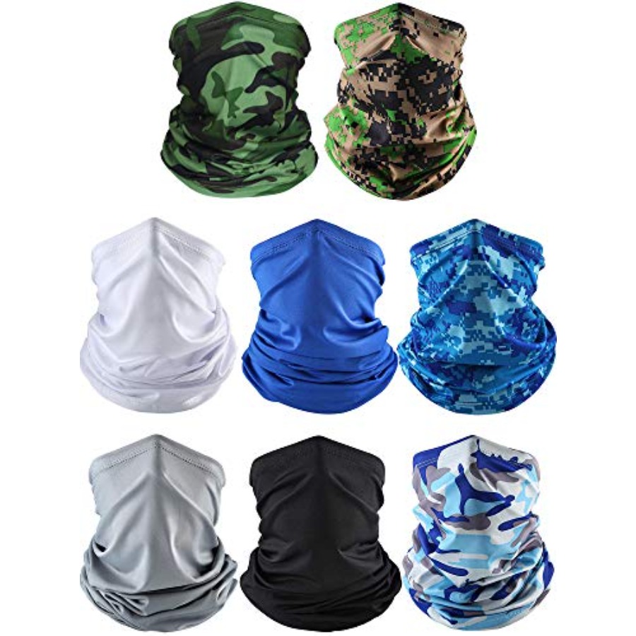 Summer Neck Gaiter Mask Windpr - Black Face Mask Pack avis et prix