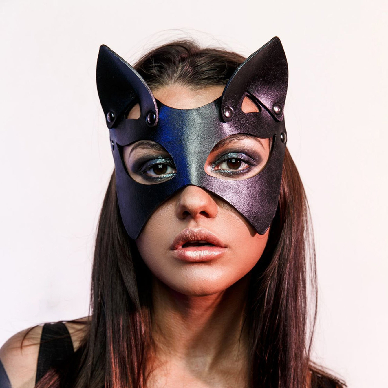 PU Leather Mask Women Cosplay  - Respirator Half Face avis et prix