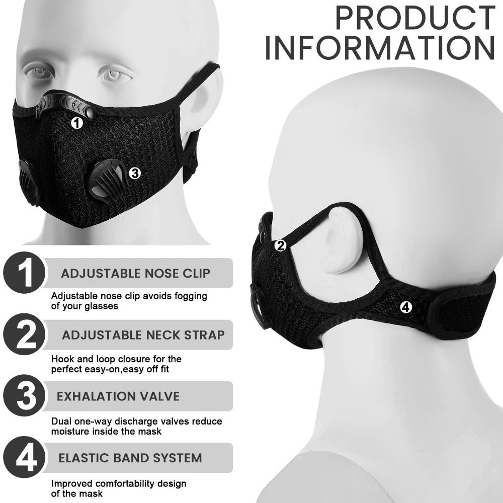 Breathable Ergonomic Dust Mask - Anti Pollution Mask avis et prix