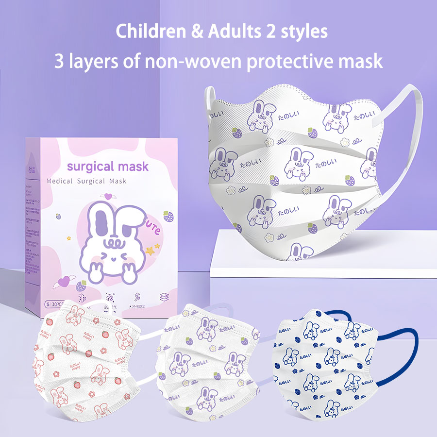 Cartoon Face Mask Adult Childr - Kids Face Mask avis et prix