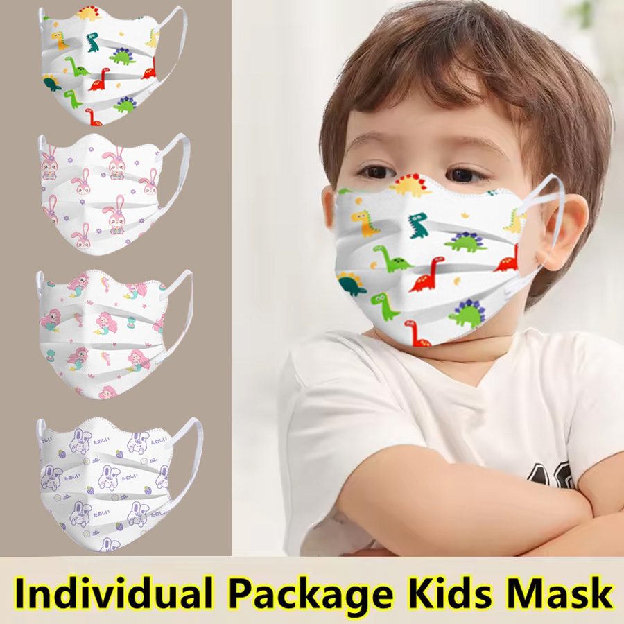 Butterfly Design Kids Cartoon  - Kids Face Mask avis et prix