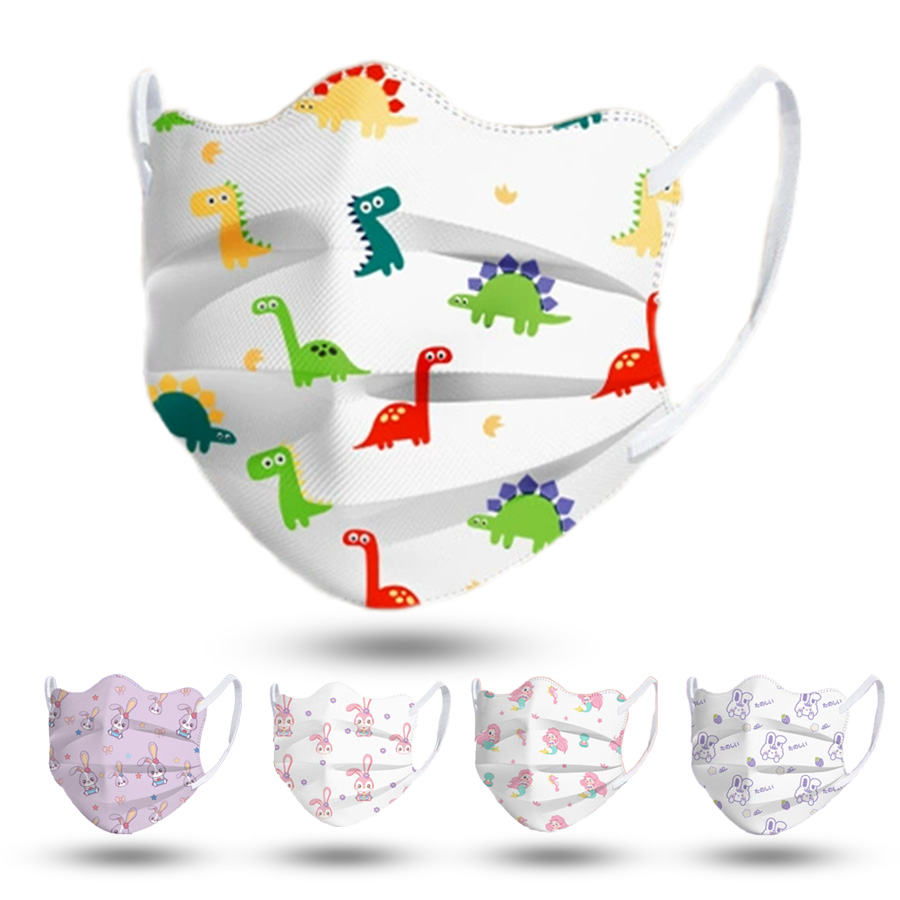 Butterfly Design Kids Cartoon  - Kids Face Mask avis et prix