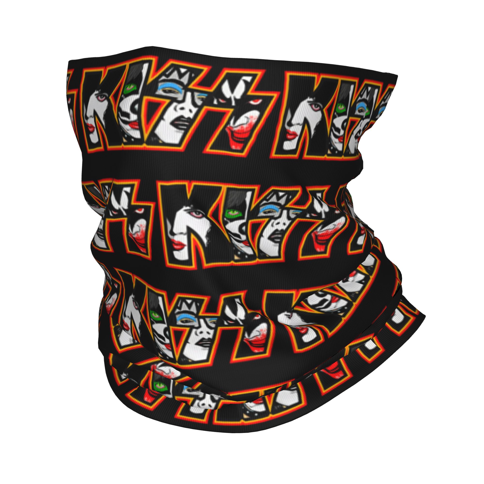 Custom Heavy Metal Rock K-Kiss - Neck Gaiter Face Cover avis et prix