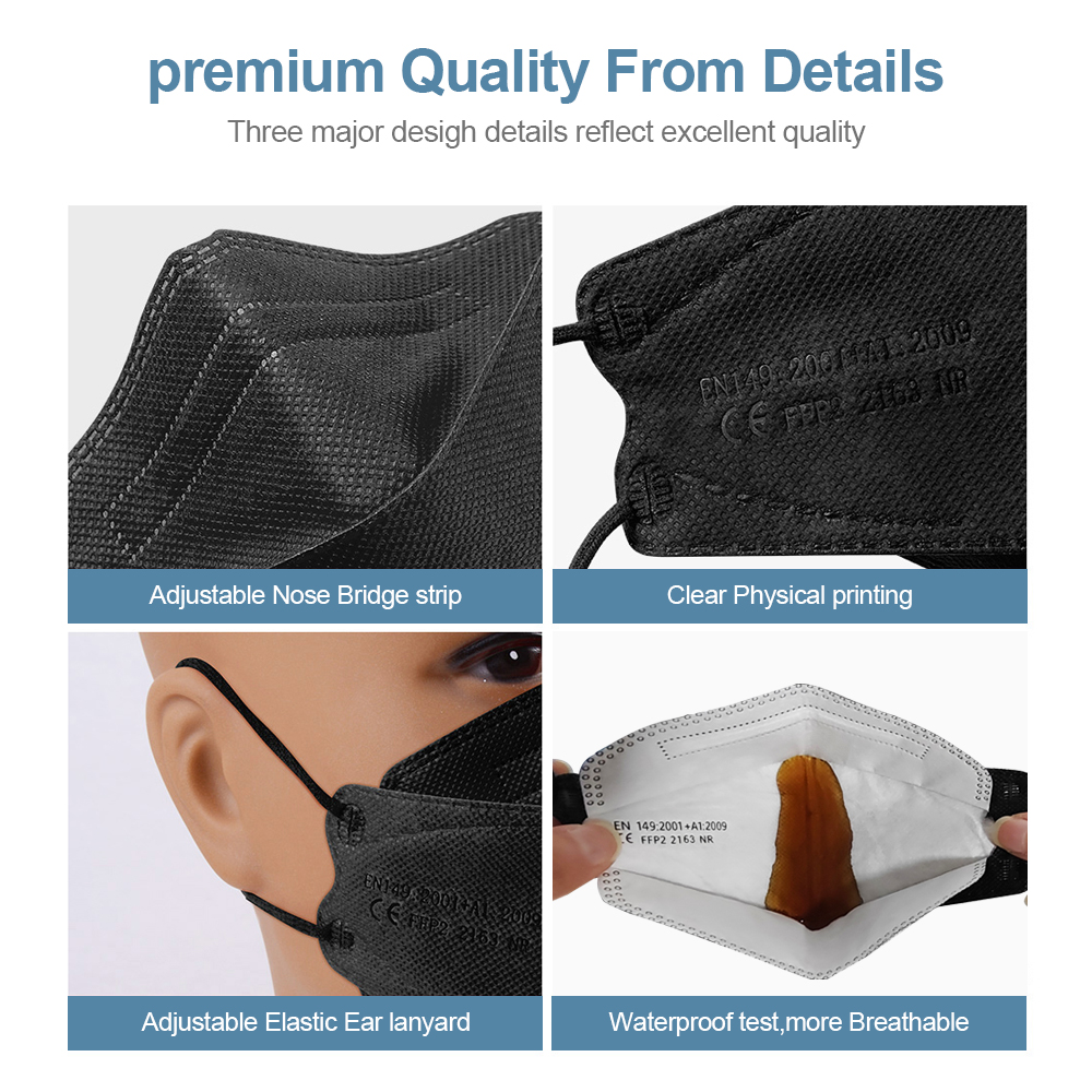 Adult Fish Shape Certified KN9 - Anti Pollution Mask avis et prix