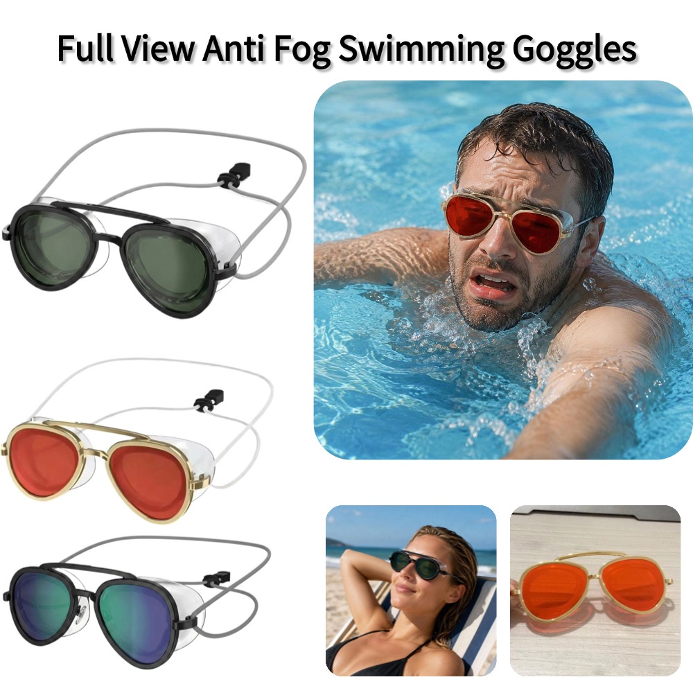 Full View Swimming Goggles Ant - Anti Pollution Mask avis et prix