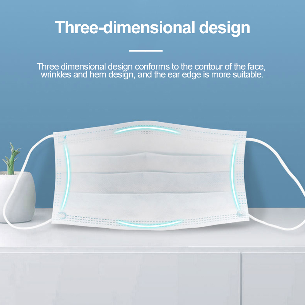 Disposable Nonwove 3 Layer mas - Disposable Surgical Mask avis et prix