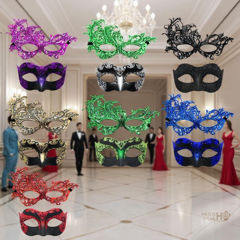 Set of 2, Couple's Elegant Bla - Black Face Mask Pack avis et prix