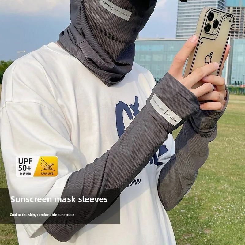 Ice Silk Sun Sleeves,Driving U - Sports Mask Breathable avis et prix