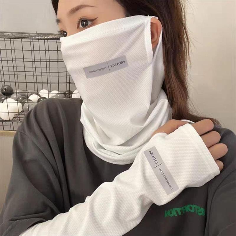 Ice Silk Sun Protection Set*Fa - Sports Mask Breathable avis et prix