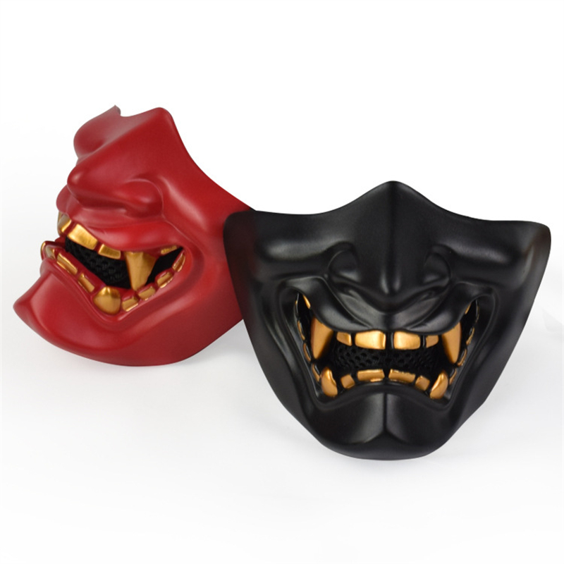 Masks Half Oni Cosplay Decor S - Respirator Half Face avis et prix