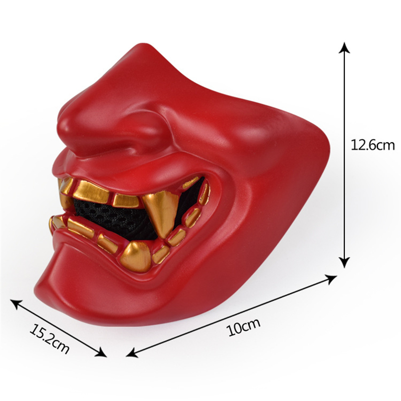 Masks Half Oni Cosplay Decor S - Respirator Half Face avis et prix