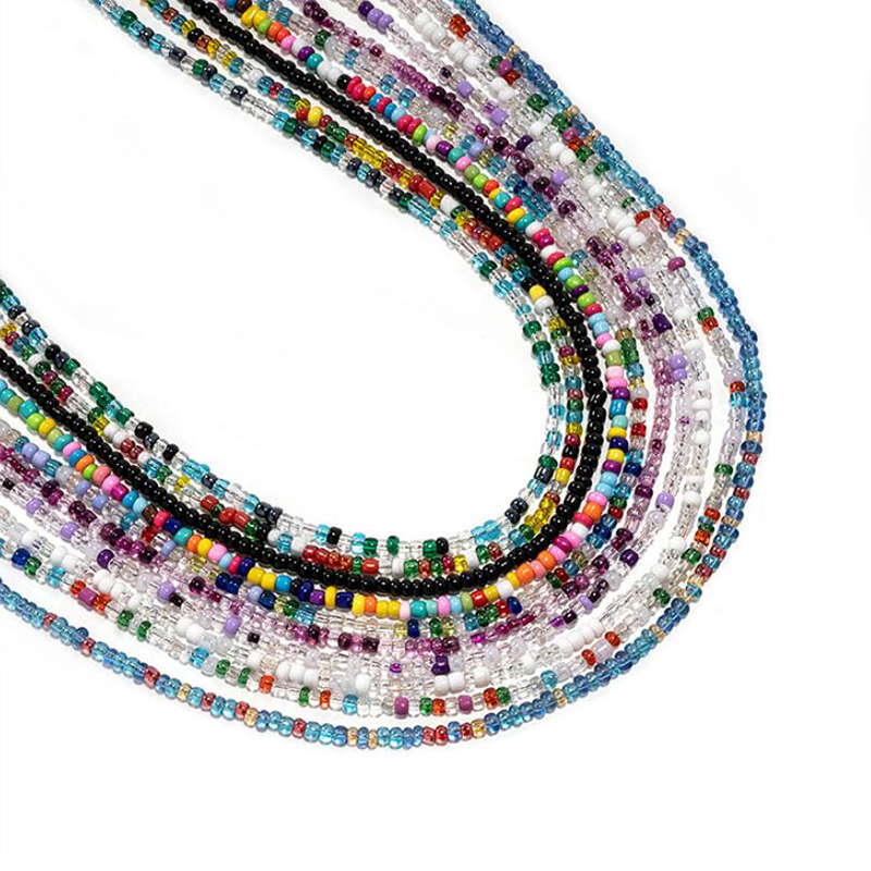 Colorful Rice Bead Glasses Cha - Mask Chain Holder avis et prix