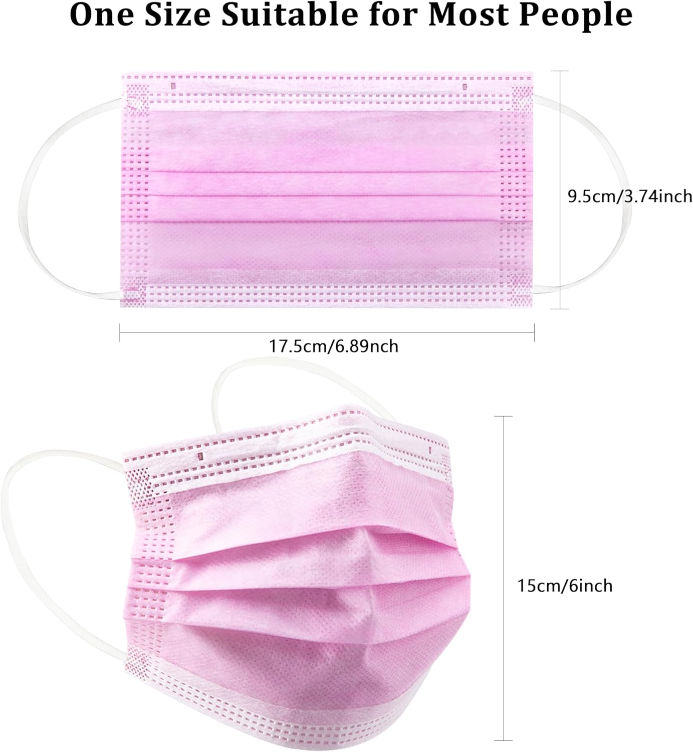 Great Value Pack! Pink Disposa - Disposable Surgical Mask avis et prix
