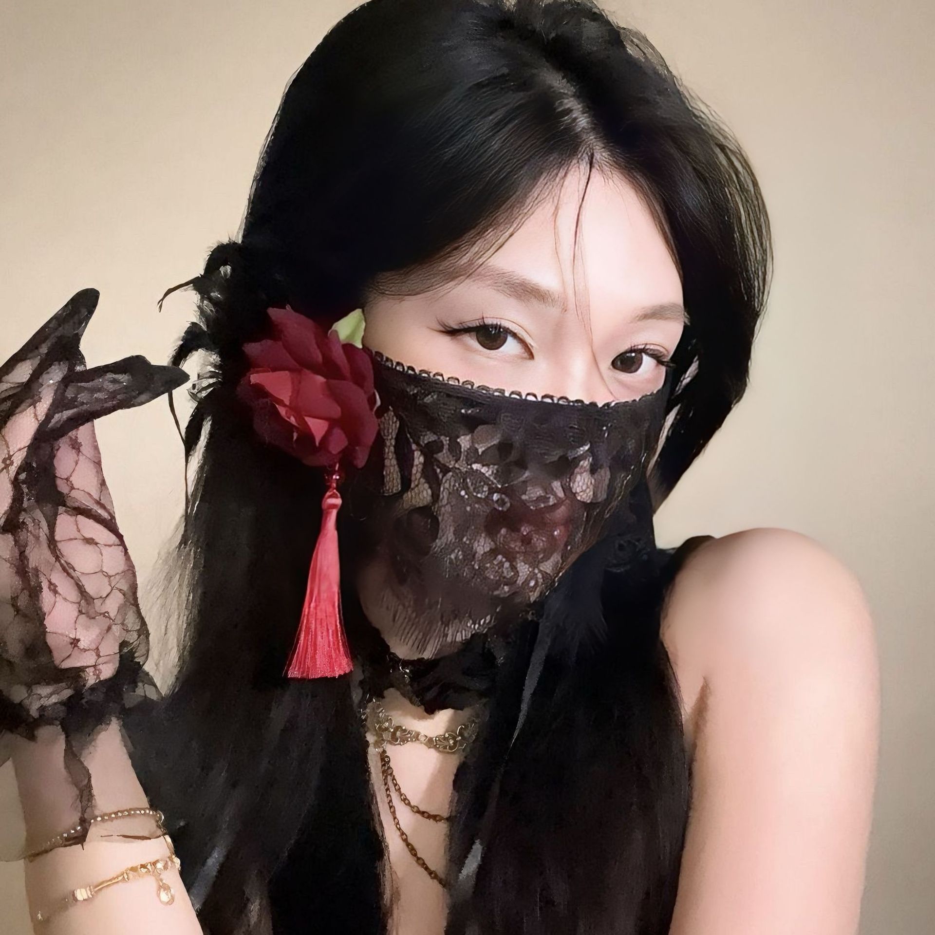 2026 New Black Flower Half Fac - Respirator Half Face avis et prix