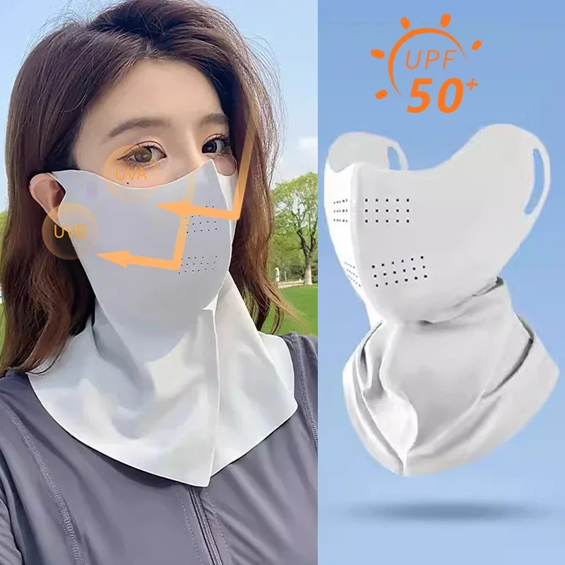 UV Protection Ice Silk Face Ma - Sports Mask Breathable avis et prix