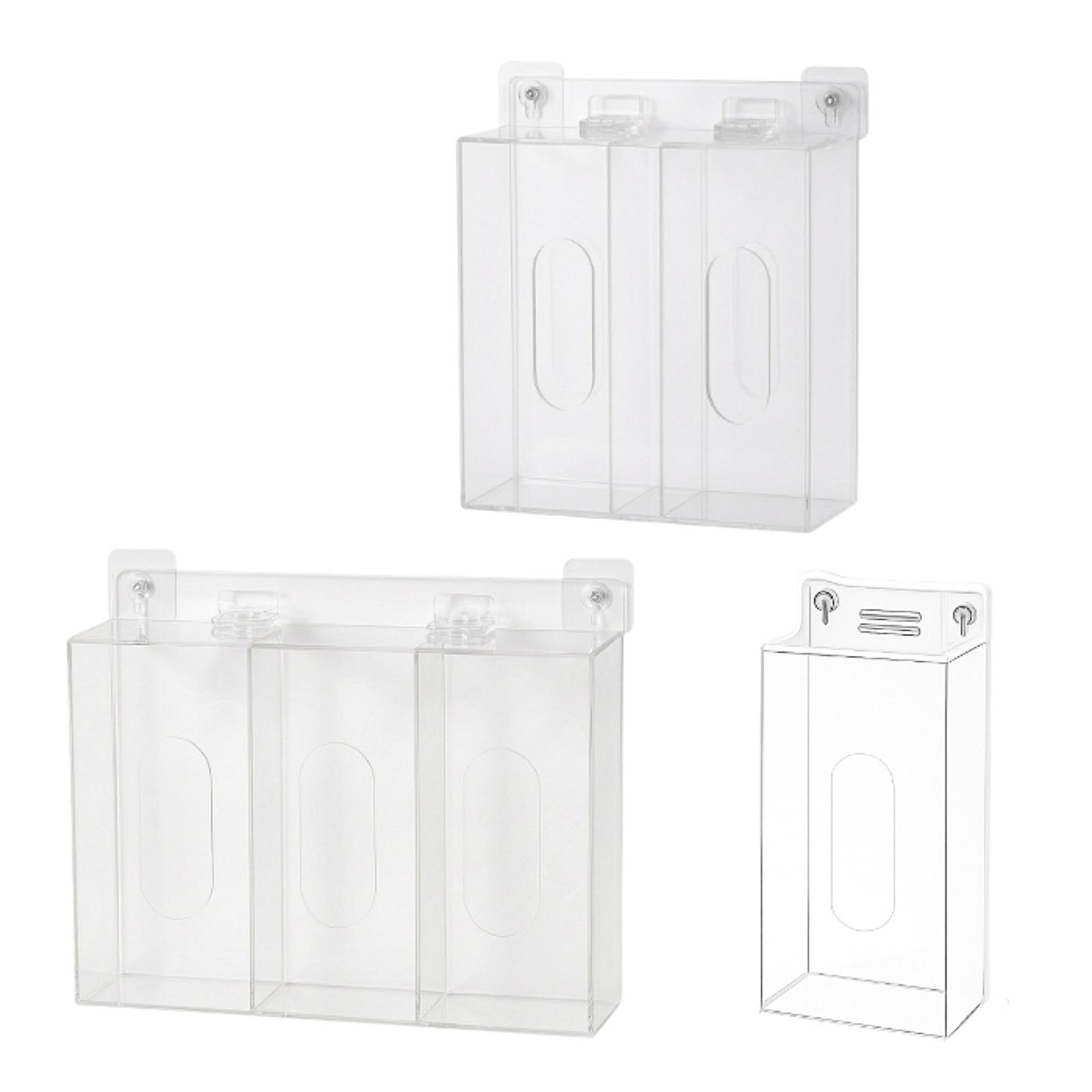 Space Saving Acrylic Glove Box - Face Mask Storage Box avis et prix
