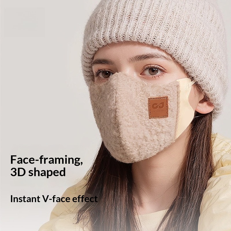 Winter Velvet Warm Mask Three- - Cloth Face Mask Washable avis et prix