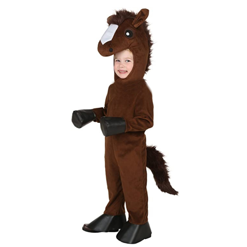 Zoo The horse Kids Brown Black - Black Face Mask Pack avis et prix
