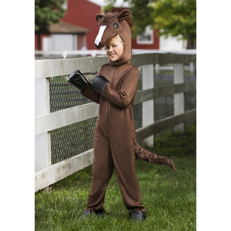Zoo The horse Kids Brown Black - Black Face Mask Pack avis et prix