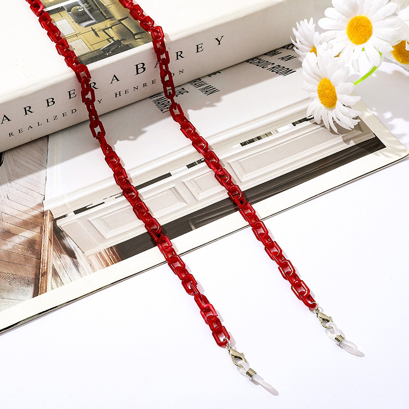 2021 Hot Fashion Women Acrylic - Mask Chain Holder avis et prix