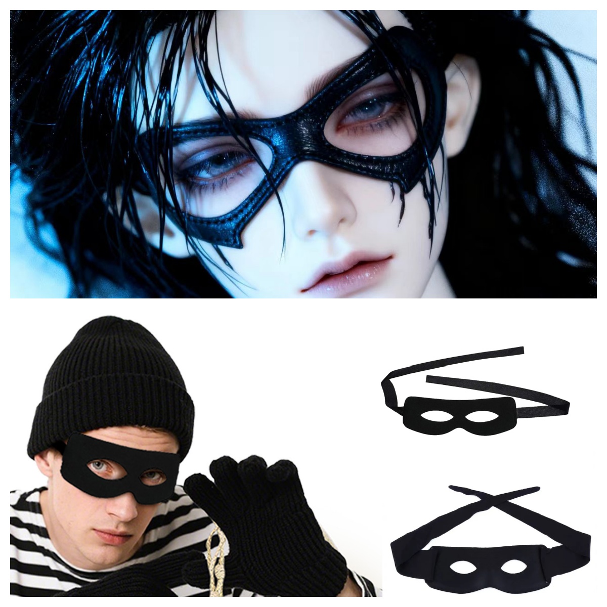 Half Face Eye Mask For Cosplay - Respirator Half Face avis et prix