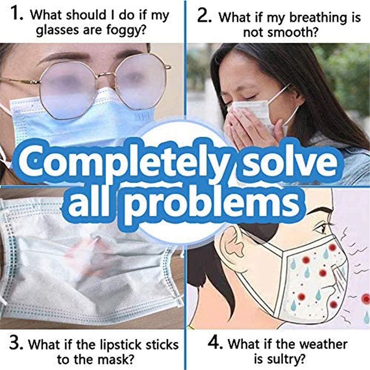 useful 4Pcs 3D Silicone Mask I - Silicone Mask Bracket avis et prix